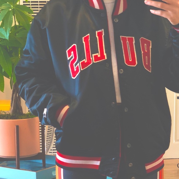 REVERSIBLE NBA Chicago Bulls vintage Starter coat - Picture 16 of 16
